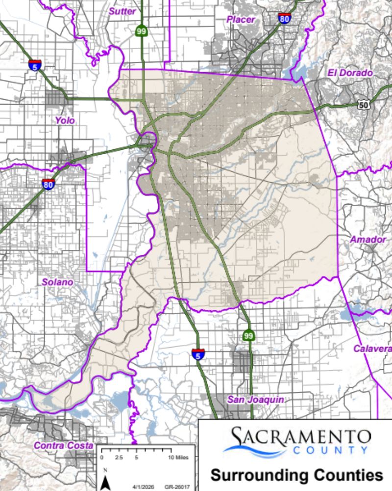 Sacramento County neighborhood map - Lance The PI News