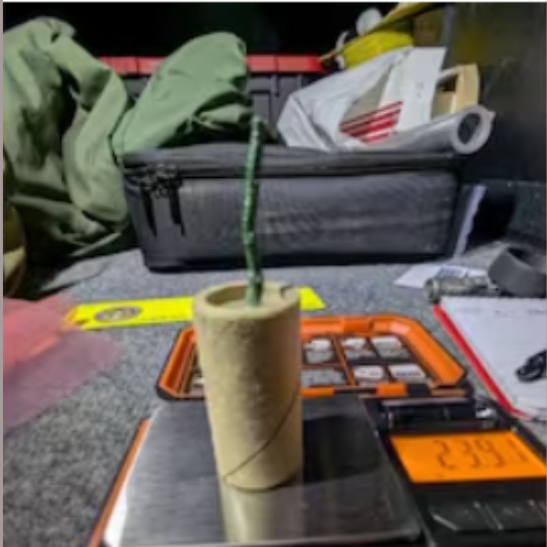 homemade bomb with fuse Sacramento airport SMF Kimani Osayande Jones IED explosive device